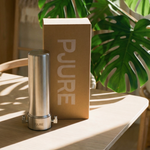 PJURE stainless steel water filter — goodbye BRITA & bottled water
